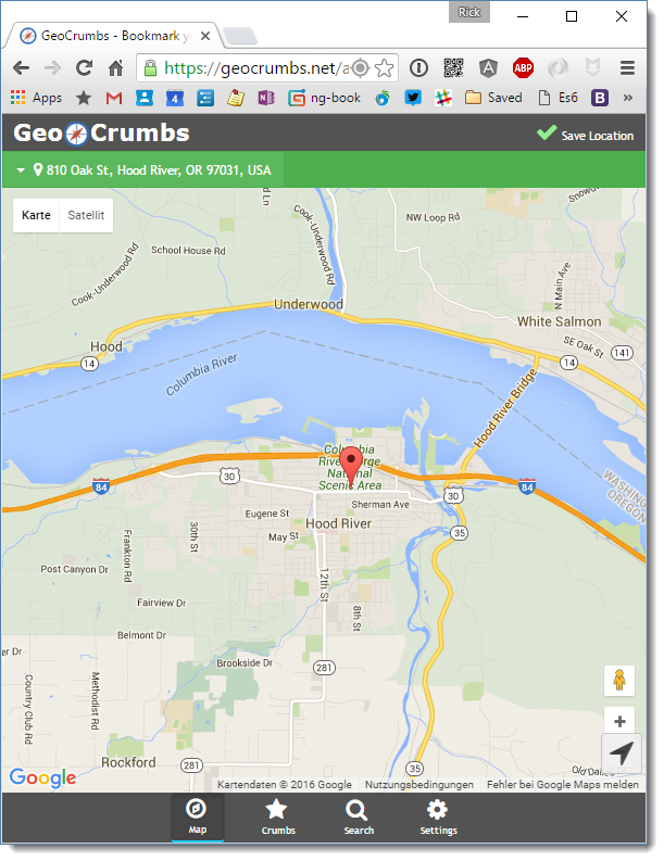 GeoCrumbs.net Web Site